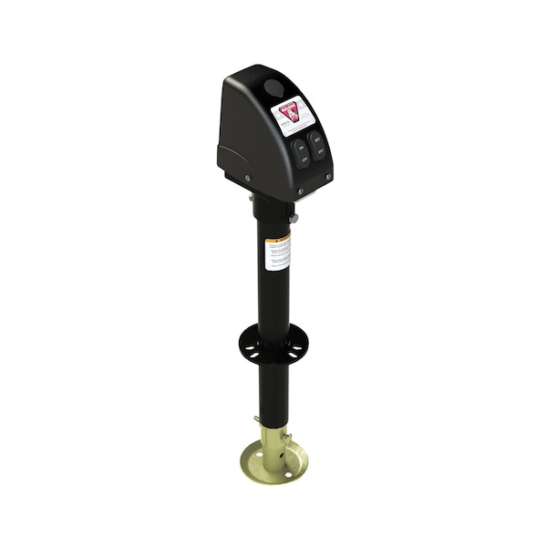 Draw-Tite TRAILER JACK, A-FRAME ELECTRIC - 22IN OF TRAVEL; 3,500 LBS, BLACK 500187 - main